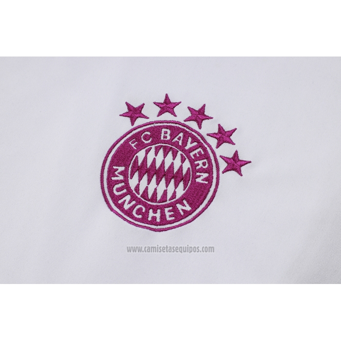 Chandal del Bayern Munich Manga Corta 2023-2024 Blanco - Pantalon Corto